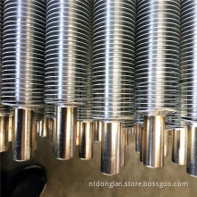 Spiral seamless steel SS304 or SS316 finned tubes for cooler or radiator or heat exchanger